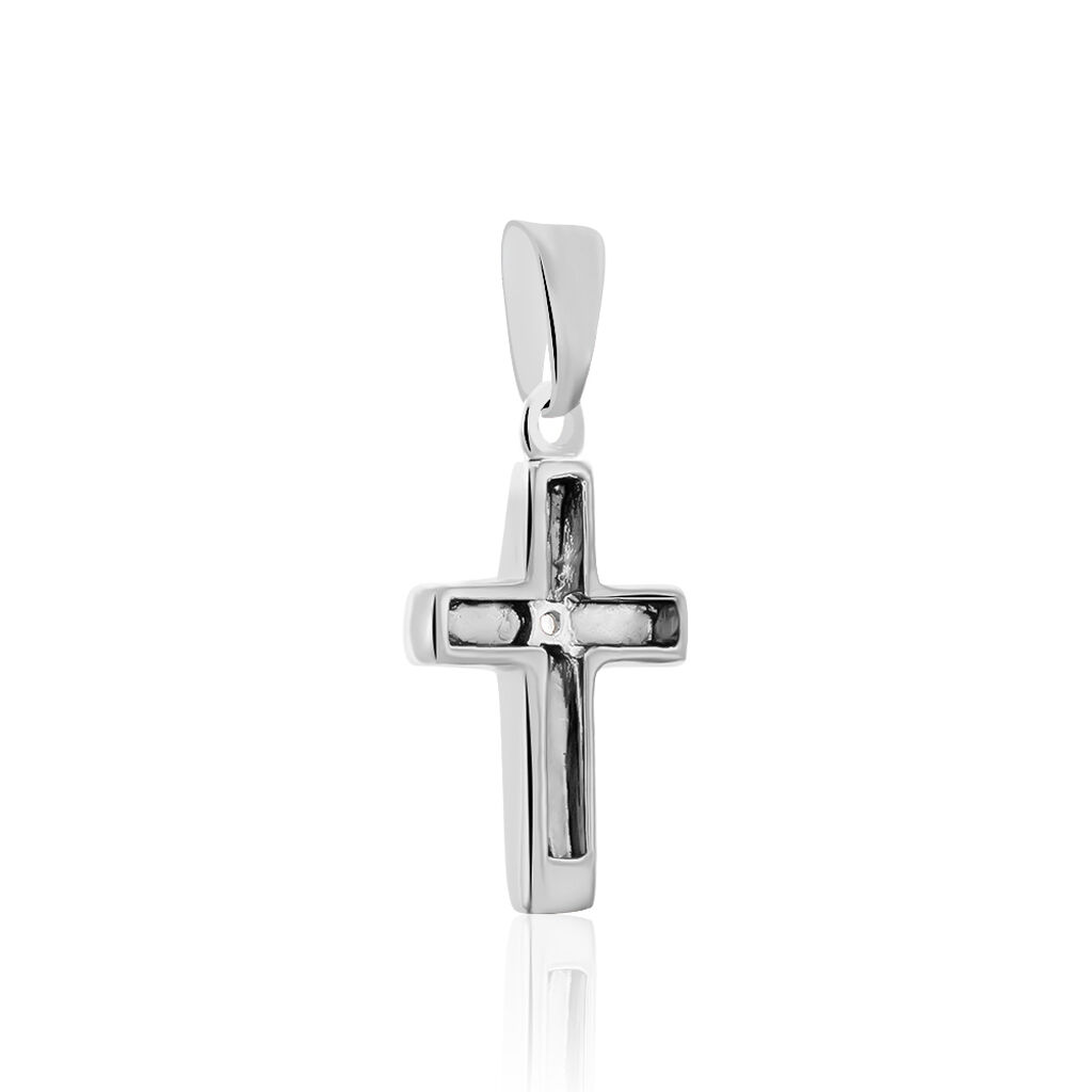 Kreuz Anhänger Silber 925 Zirkonia Lydia - Schmuckanhänger Damen | OROVIVO