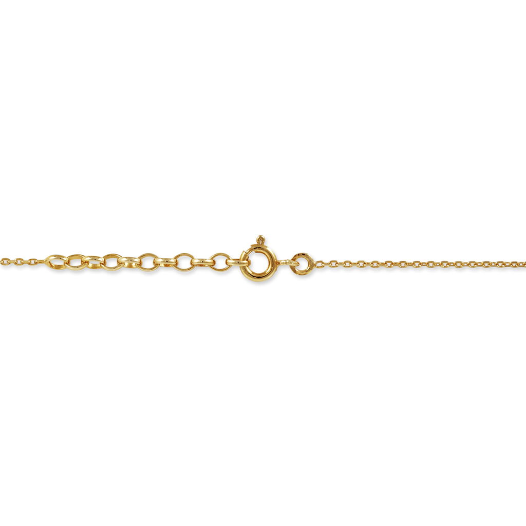 Collier Plaqué Or Et Oxydes - Spannringe Damen | OROVIVO