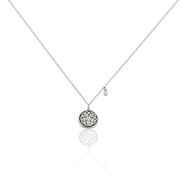 Damen Halskette Silber 925 Zirkonia Blume - Ketten mit Anhänger Damen | OROVIVO