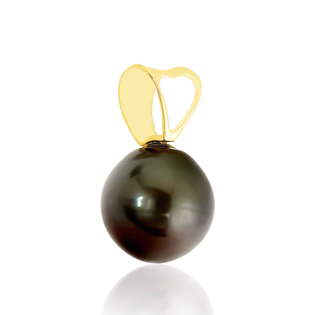 Pendentif Or Jaune   Et Perle - Spannringe Damen | OROVIVO