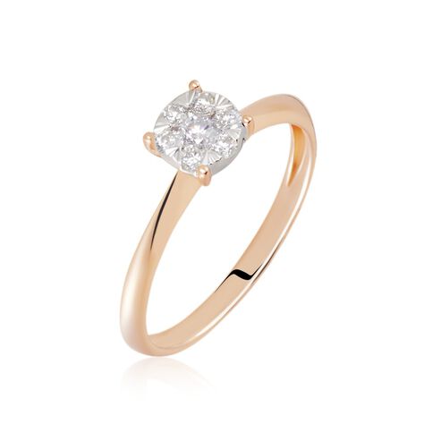 Damen Ring Weißgold 375 Diamant 0,25ct Dream 1  - Verlobungsringe Damen | OROVIVO