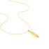 SOLINE 1 Damen Collier Gold 375 (9 Karat) Blatt