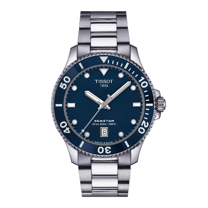 TISSOT Unisexuhr Tissot Seastar T1204101104100 Quarz - Analoguhren Unisex | OROVIVO
