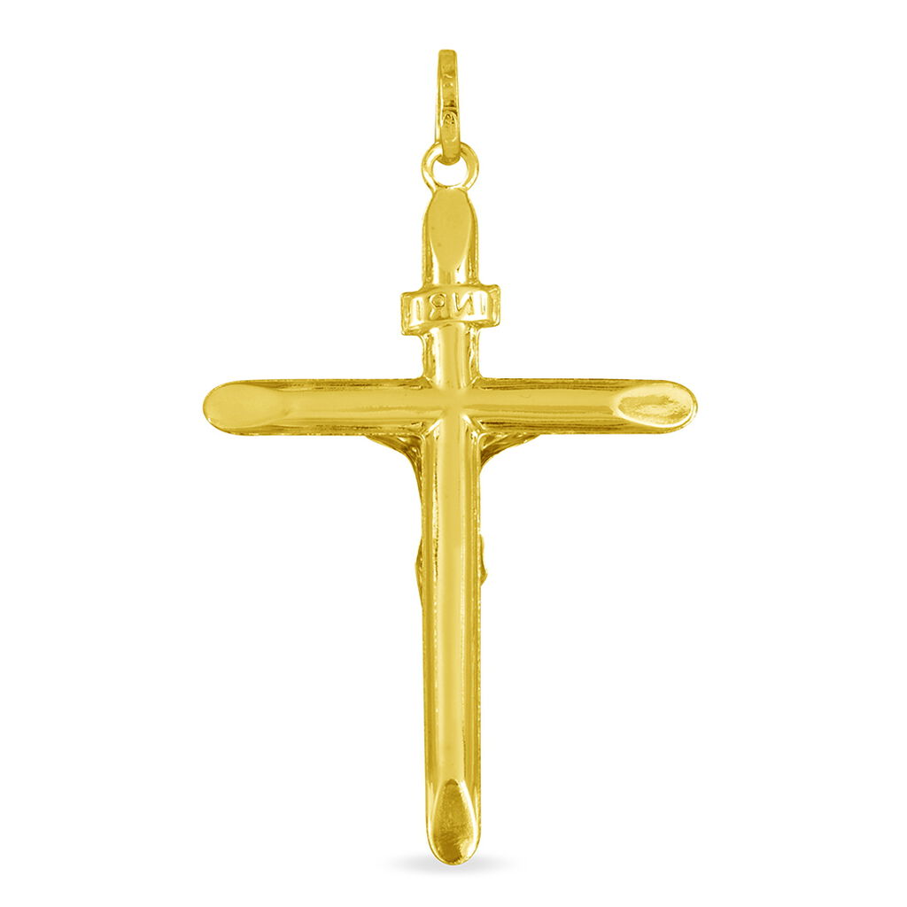 DAMIAN KREUZ 2 Unisex Anhänger Gold 375 (9 Karat) Christus - Schmuckanhänger Unisex | OROVIVO