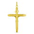 DAMIAN KREUZ 2 Unisex Anhänger Gold 375 (9 Karat) Christus