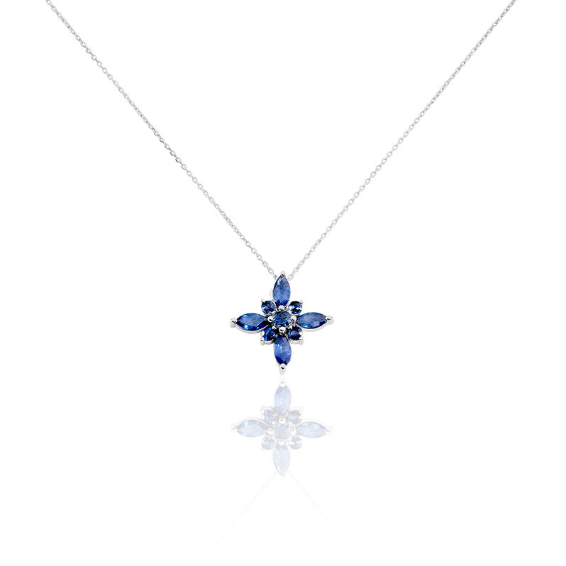 Collier Camilla Or Blanc Saphir - Spannringe Damen | OROVIVO