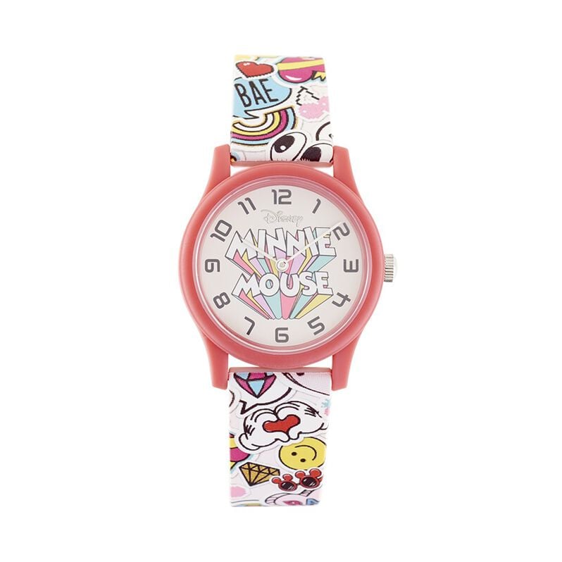Kinderuhr Disney Minnie Maus Quarz - Armbanduhren Kinder | OROVIVO