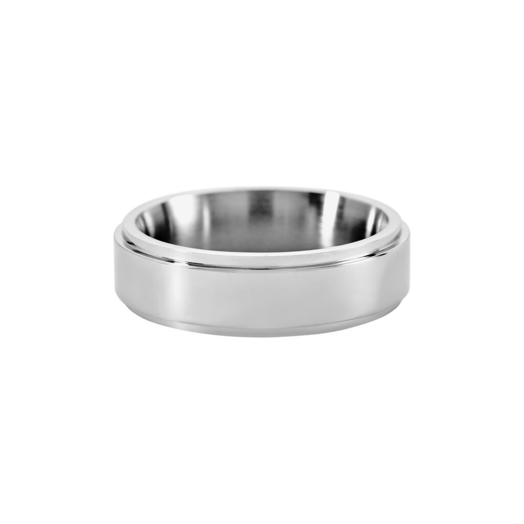 BOND Unisex Ring Edelstahl B 6 mm