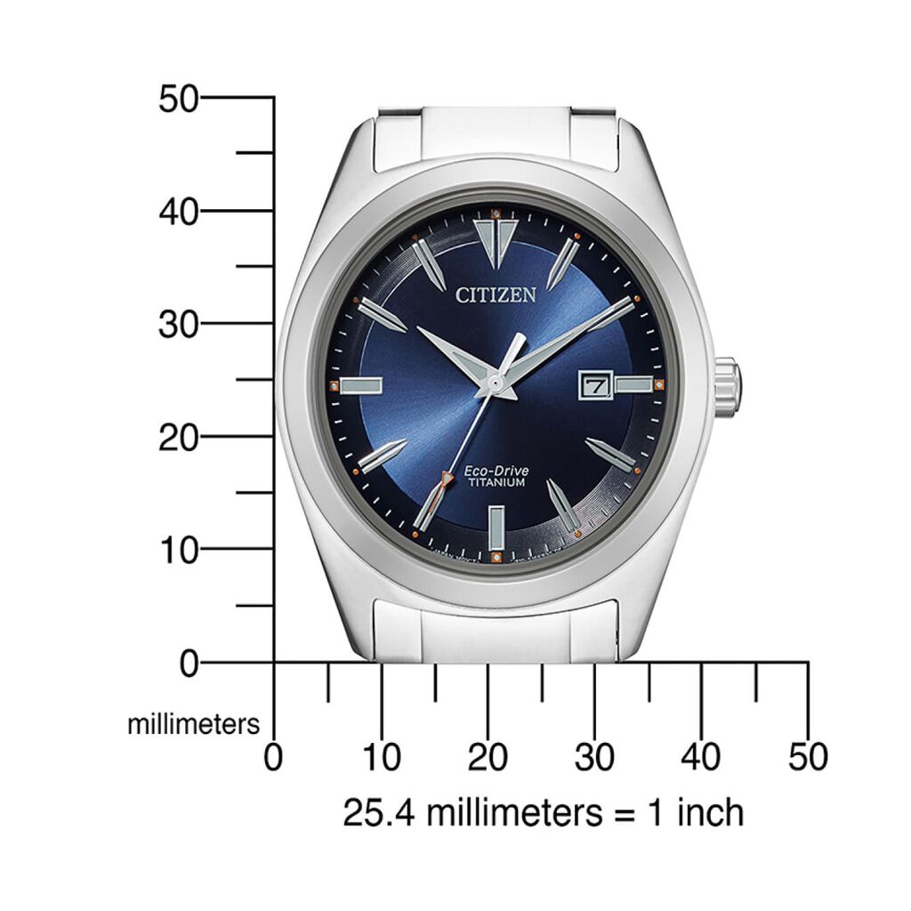 CITIZEN Herrenuhr Titanium Quarz AW1640-83L