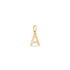 Anh&auml;nger Gold 375 Zirkonia Buchstabe A
