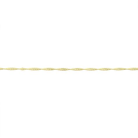 Damen Singapurkette Gold 375  - Halsketten Damen | OROVIVO