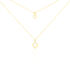ARABESKE Damen Collier Gold 375 (9 Karat) Arabeske