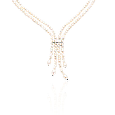 Damen Collier Silber 925 Zuchtperlen - Halsketten Damen | OROVIVO