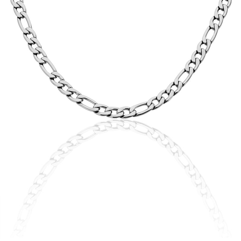 Unisex Gliederkette Figarokette Edelstahl  - Halsketten Herren | OROVIVO