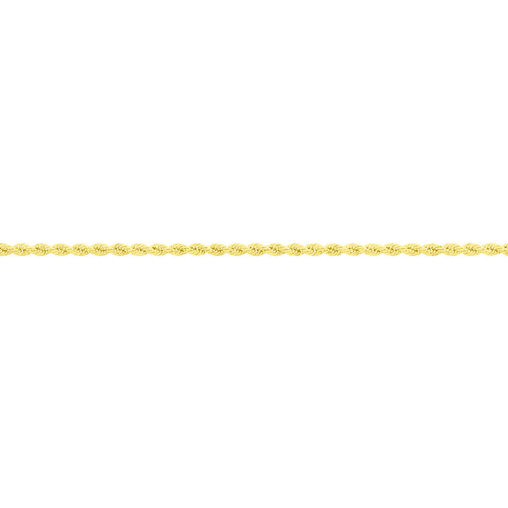 Damen Kordelkette Gold 375  - Halsketten Damen | OROVIVO
