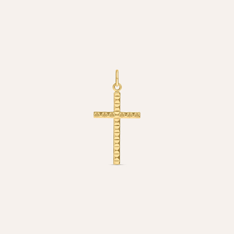 Pendente Holy Oro Giallo - Spannringe Unisex | OROVIVO