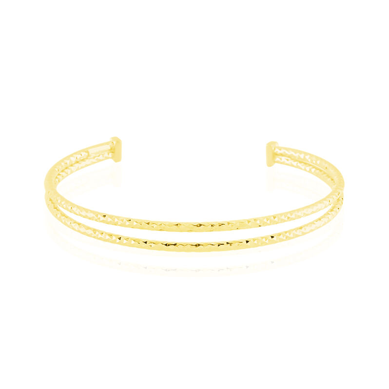 Damen Armreif Silber 925 Vergoldet  - Armreifen Damen | OROVIVO
