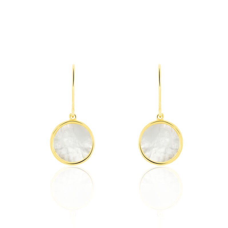 Boucles D'oreilles Or Jaune Cemre Forme  - Spannringe Damen | OROVIVO