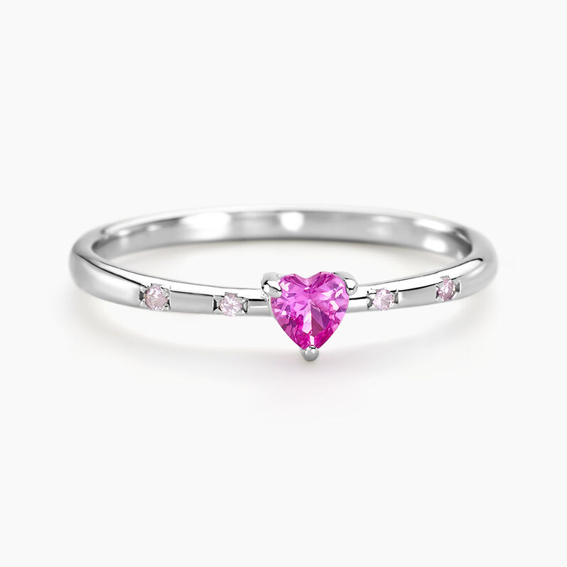 Bague Gemmie Argent Weiss Oxyde De Zirconium - Spannringe Damen | OROVIVO