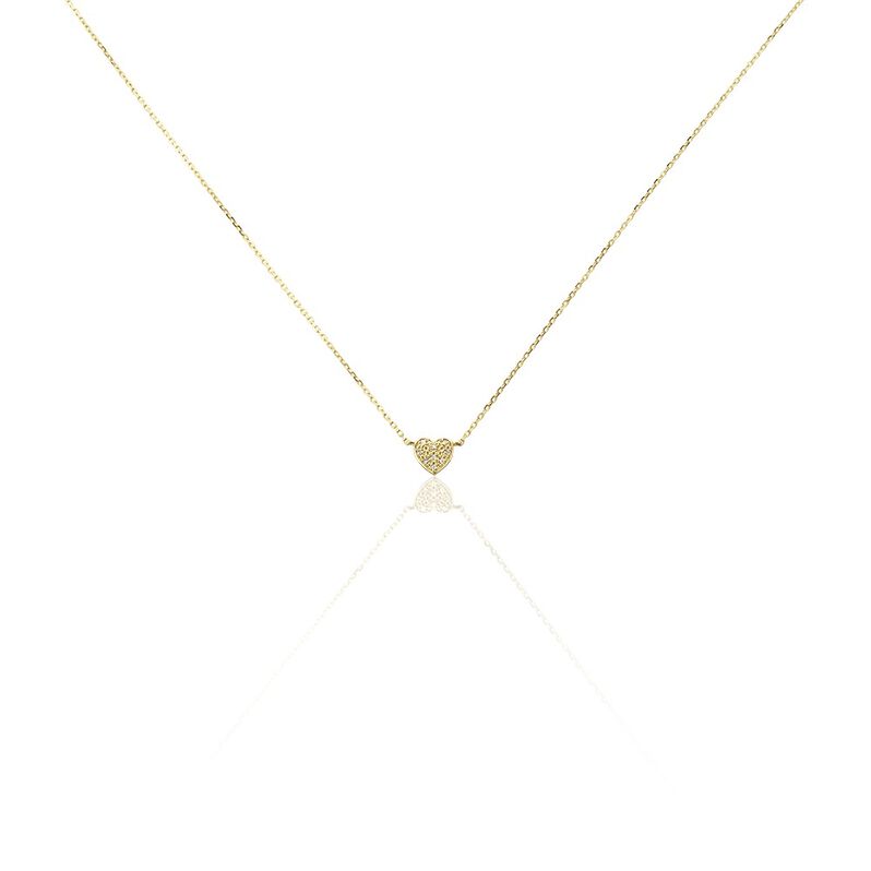 Collier Or Jaune Adorjan Diamants - Spannringe Damen | OROVIVO
