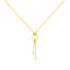 Damen Collier Gold 375 (9 Karat) Kreis