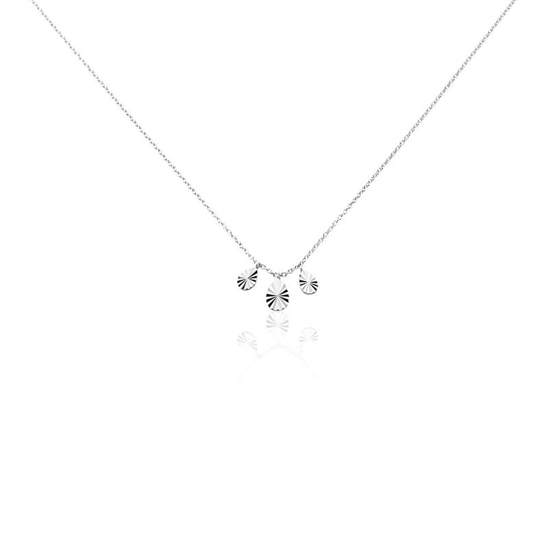 SUZA Damen Collier Silber 925 Tropfen - Halsketten Damen | OROVIVO
