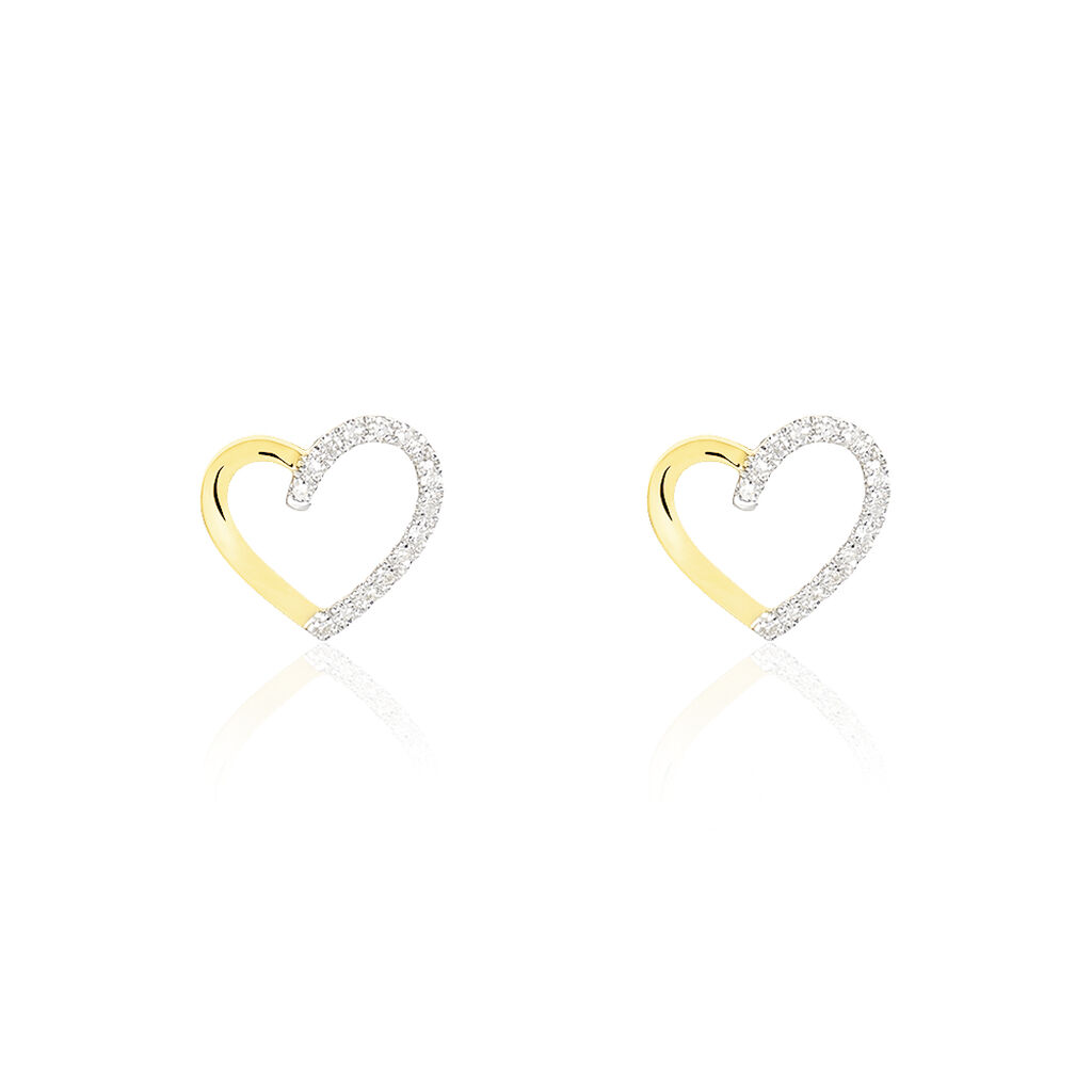 Boucles D'oreilles Or Jaune Ravenna - Spannringe Damen | OROVIVO