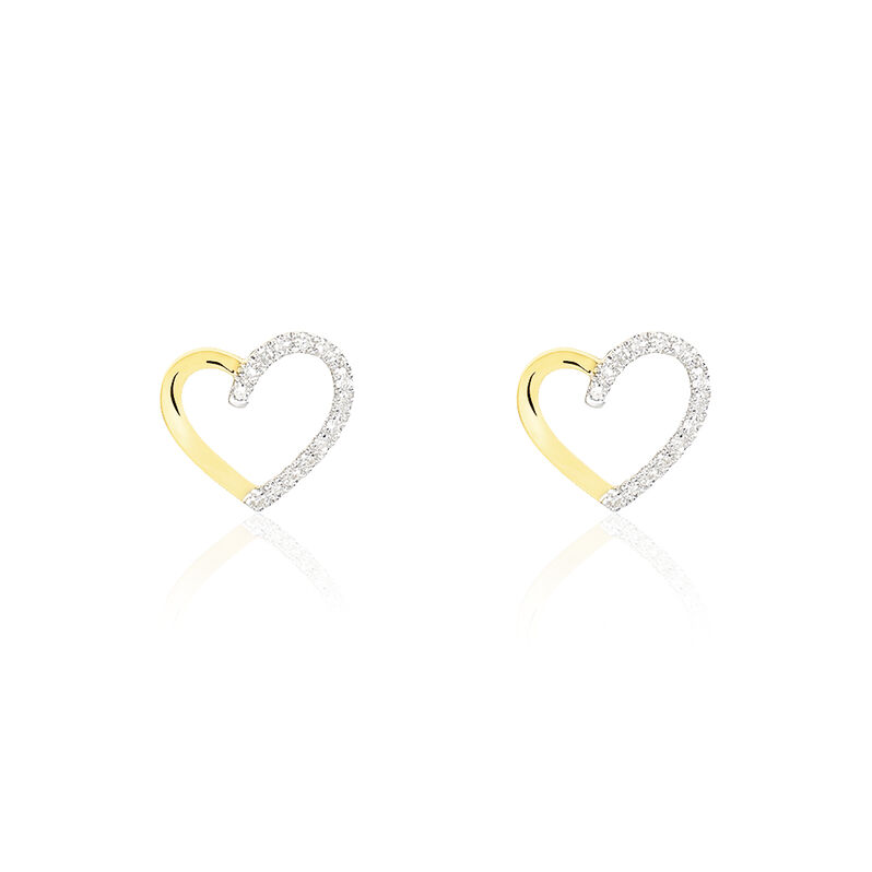 Boucles D'oreilles Or Jaune Ravenna - Spannringe Damen | OROVIVO