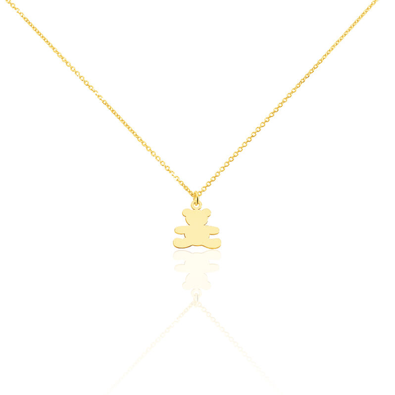 Collier Or Jaune Calina Ours - Spannringe Kinder | OROVIVO