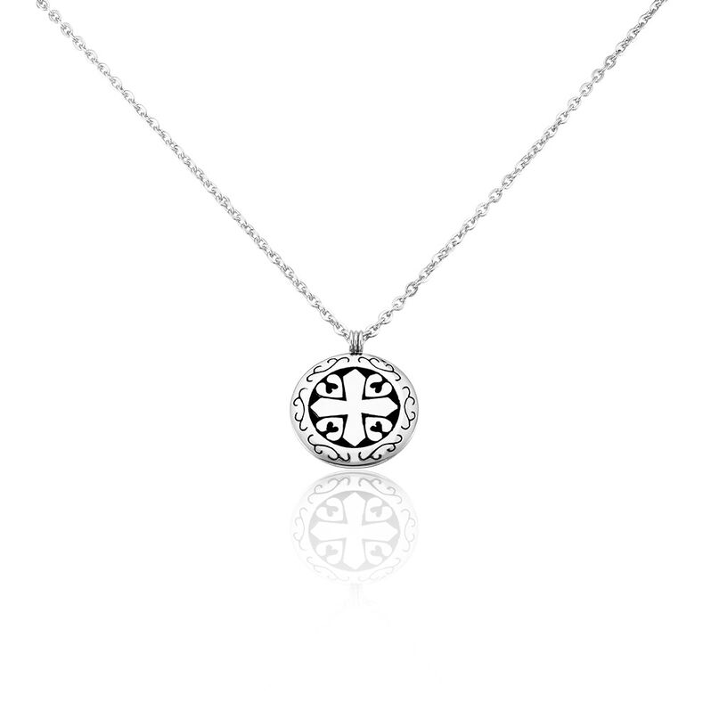 PETER Herren Collier Edelstahl Kreis - Halsketten Herren | OROVIVO