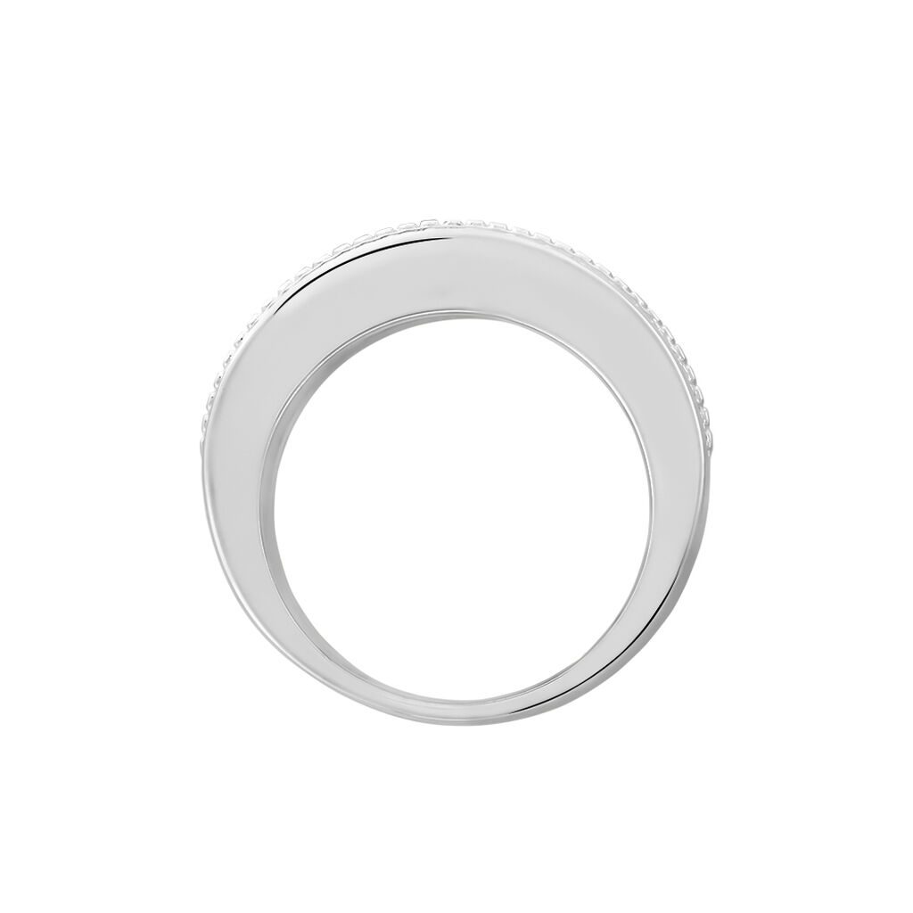 Damen Ring Silber 925 Zirkonia Wei&szlig; 1,52 ct