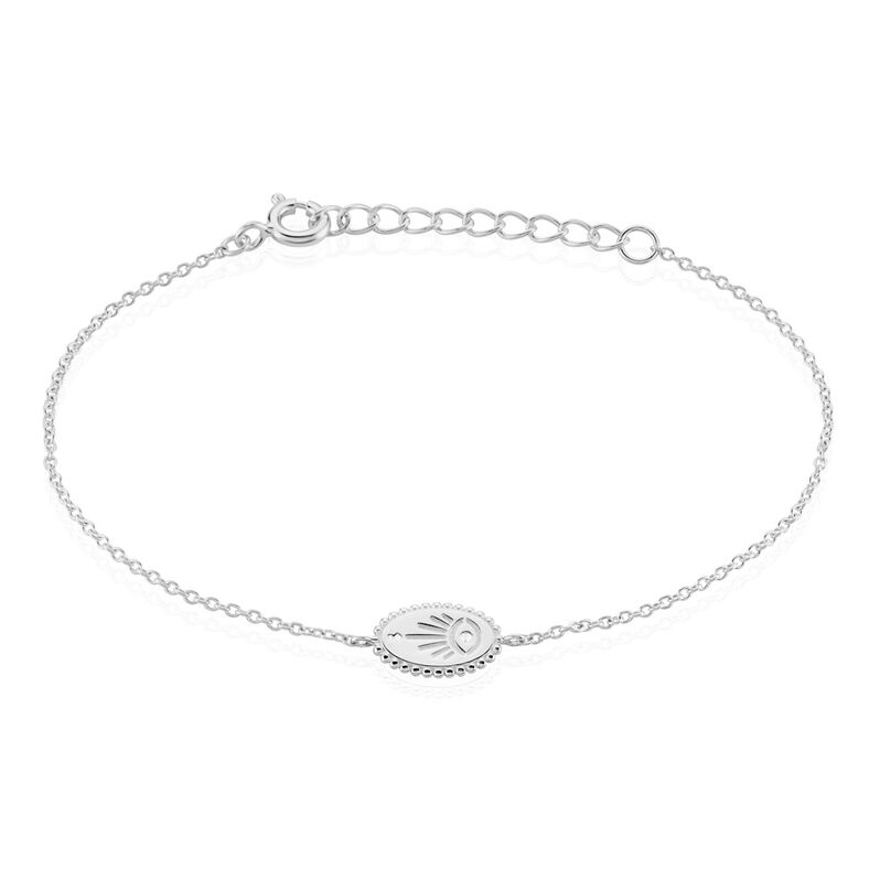 Bracelet Dhyana Argent Weiss Oxyde De Zirconium - Spannringe Damen | OROVIVO