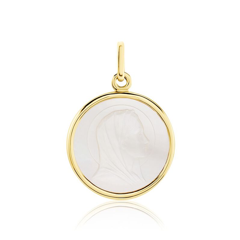 Pendentif Marie36 Or Jaune Nacre - Spannringe Familie | OROVIVO