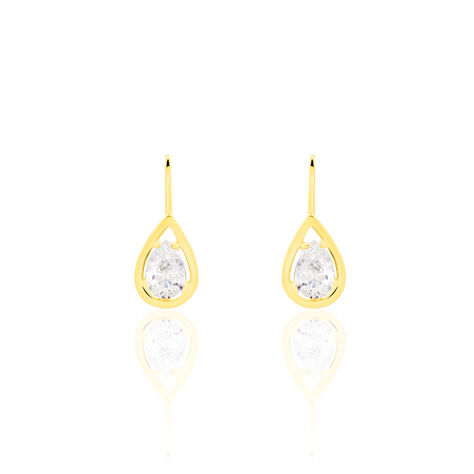 Damen Ohrhänger Gold 333 Zirkonia  - Ohrhänger Damen | OROVIVO