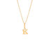 ALPHABET Unisex Anh&auml;nger Gold 375 (9 Karat) Buchstabe K