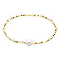 Damen Armband 925 Silber Perle Mymy