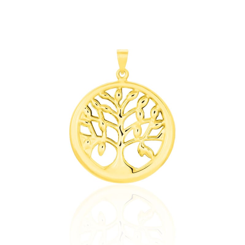 EDE LEBENSBAUM 5 Damen Anh&auml;nger Gold 375 (9 Karat) Lebensbaum - Schmuckanh&auml;nger Damen | OROVIVO