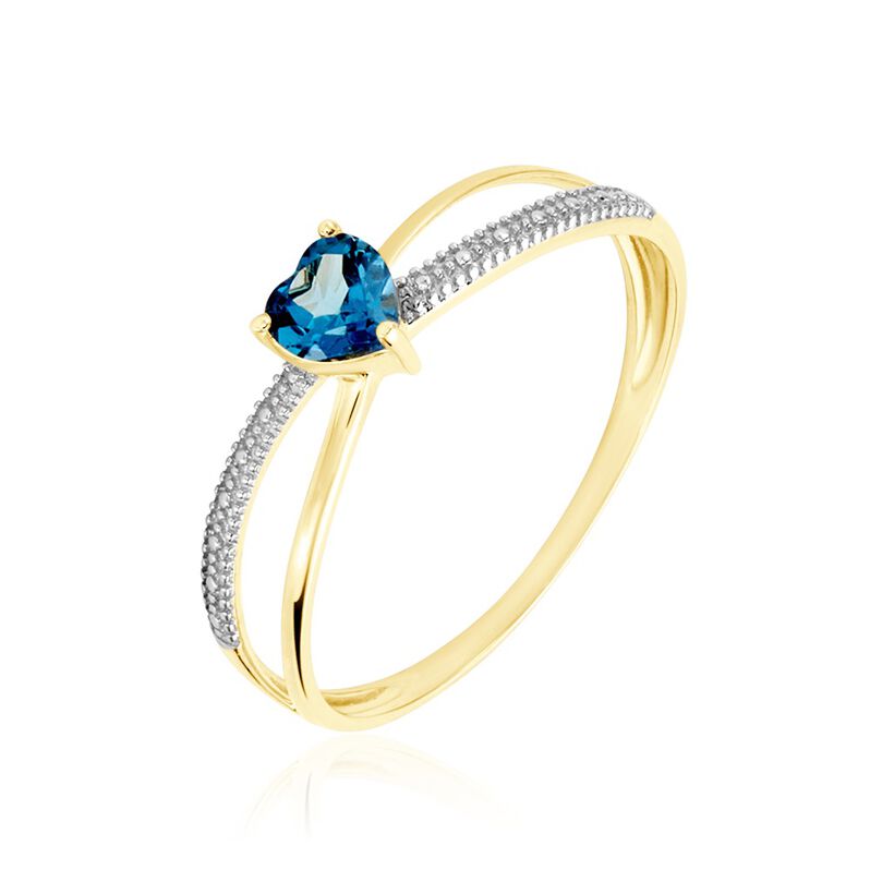 Bague Rory Or Jaune Topaze - Spannringe Damen | OROVIVO