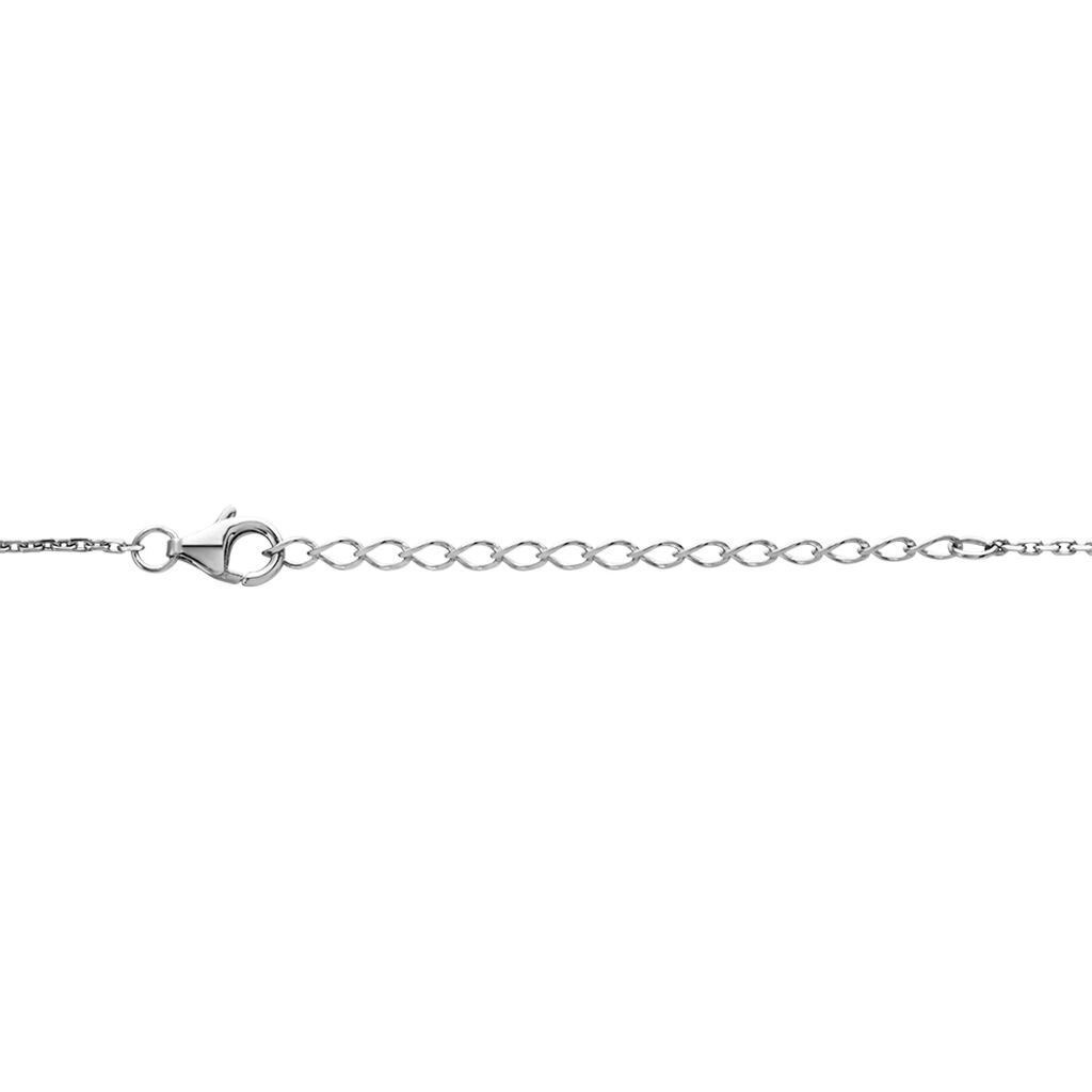 Damen Collier Silber 925 Diamant 0,04ct Herz - Halsketten Damen | OROVIVO