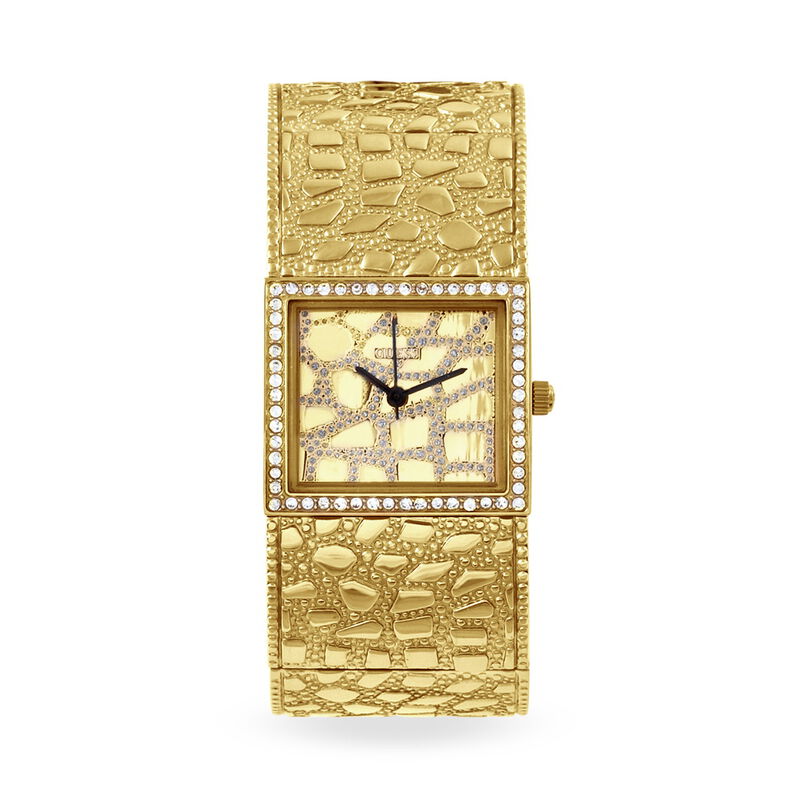 Montre Guess Croco Champagne - Spannringe Damen | OROVIVO