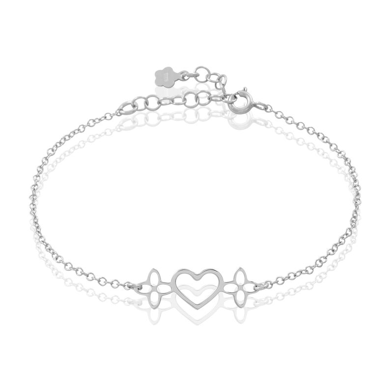 Bracelet Carolina Argent Blanc - Spannringe Damen | OROVIVO