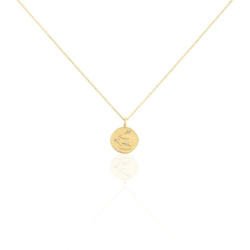 Collier Iago Plaque Or Oxydes De Zirconium - Spannringe Damen | OROVIVO