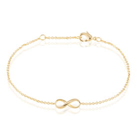 Damen Armband Messing Gold 750 plattiert Infinity - Armbänder Damen | OROVIVO