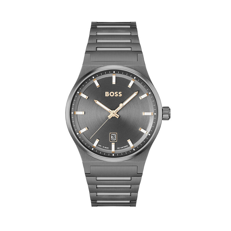 Montre Hugo Boss Boss Candor Gris - Spannringe Herren | OROVIVO