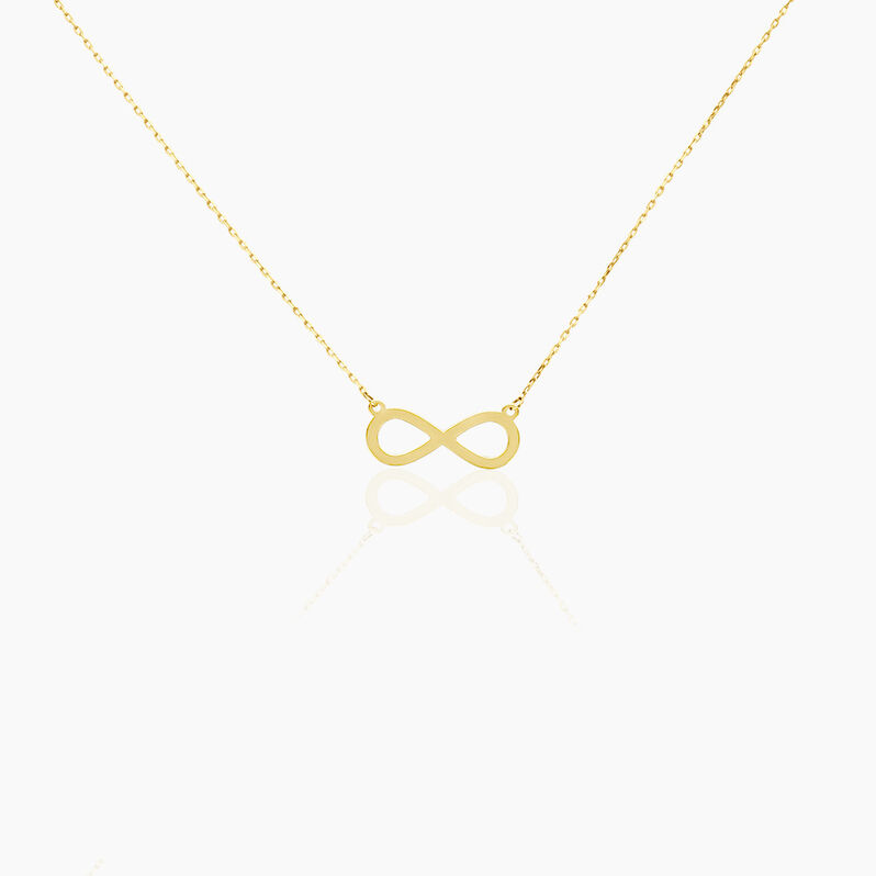 Collier Infinite Or Jaune - Spannringe Damen | OROVIVO