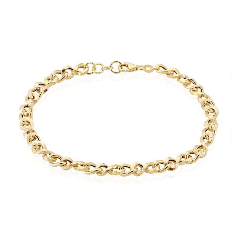 BELLE Damen Armkette Gold 585 (14 Karat) B 5,5 mm - Armketten Damen | OROVIVO