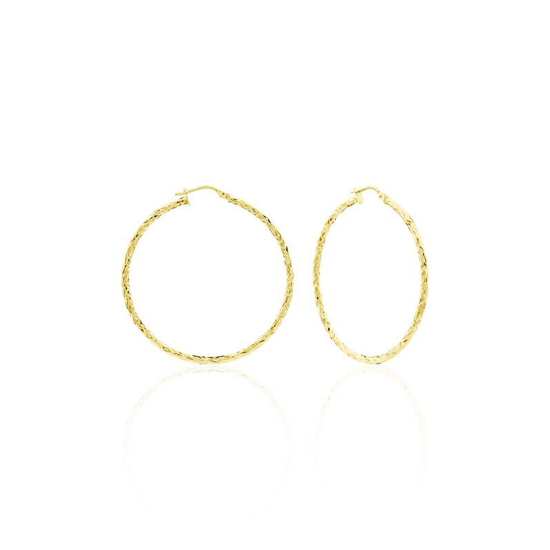 Créoles Cayla Or Jaune - Spannringe Damen | OROVIVO