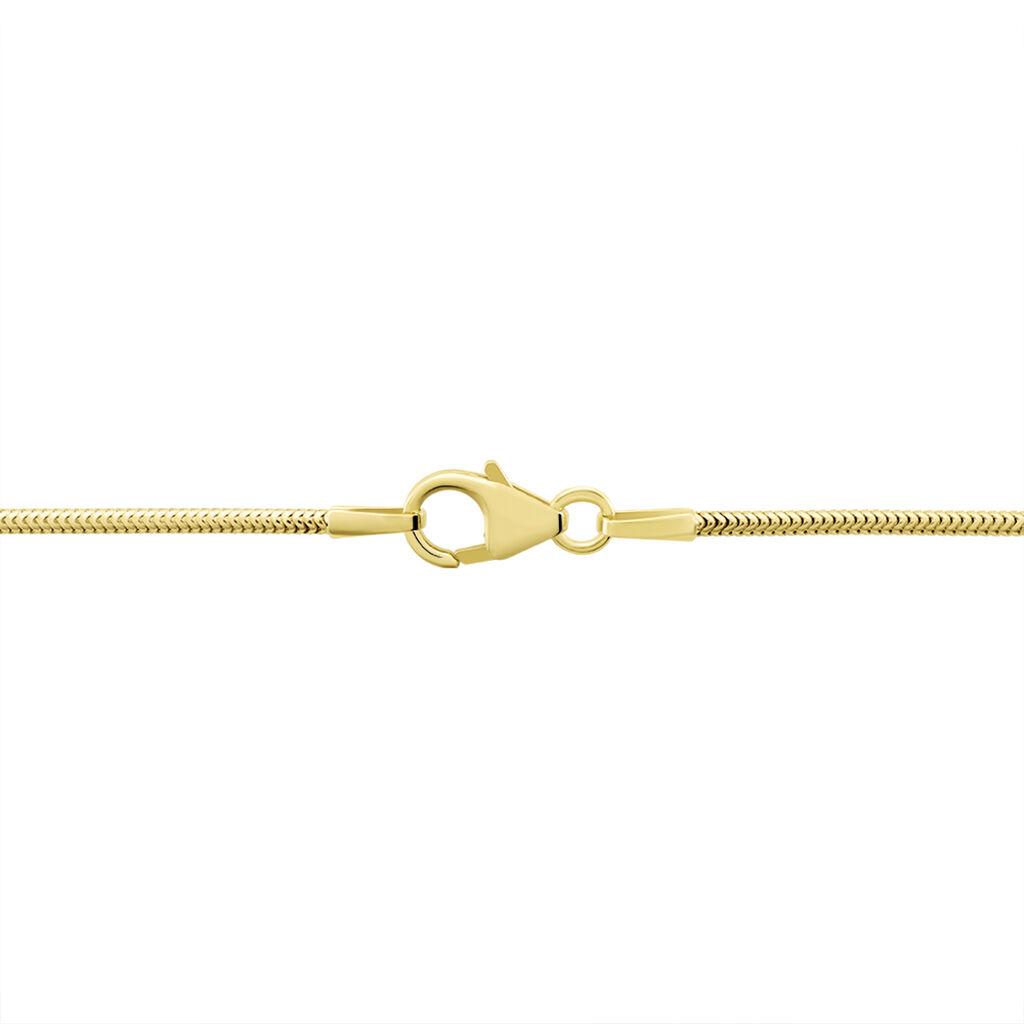 SCHLANGE 2 Damen Kette Gold 375 (9 Karat) B 1,2 mm