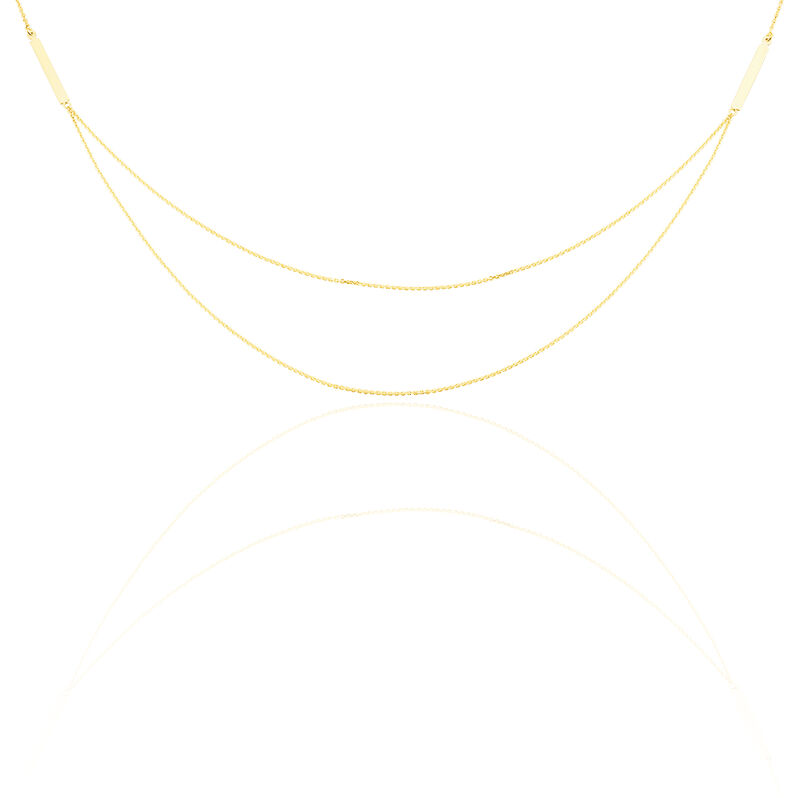 SWING Damen Collier Gold 375 (9 Karat) - Halsketten Damen | OROVIVO