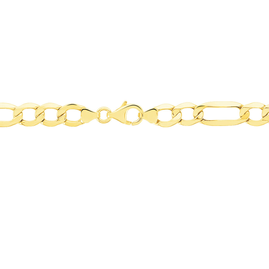 Collier Or Jaune Maille Alternée - Spannringe Herren | OROVIVO